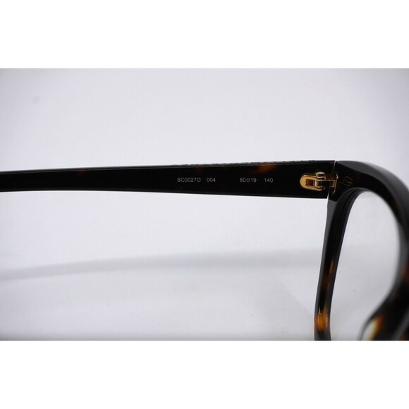 STELLA MCCARTNEY SC0027O 004 Tortoise Plastic Square Women\'s Eyeglasses Frames main image 4